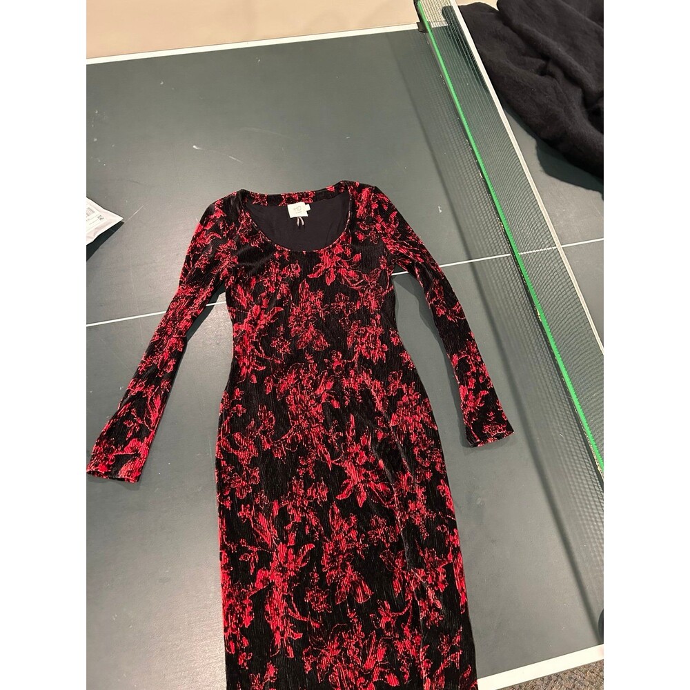 Anthropology velvet dress size small hd in Paris